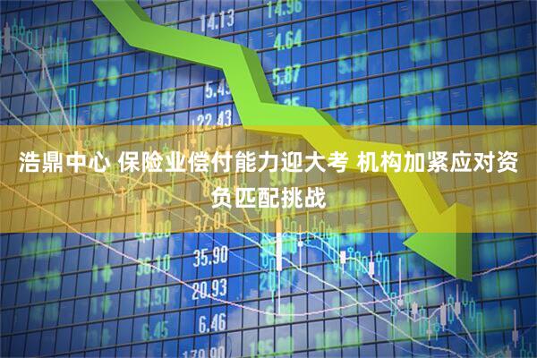 浩鼎中心 保险业偿付能力迎大考 机构加紧应对资负匹配挑战